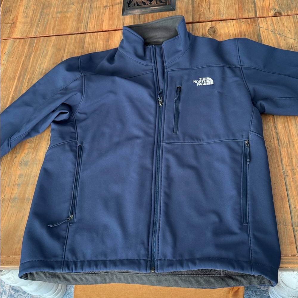 The North Face Dark Blue Softshell Jacket